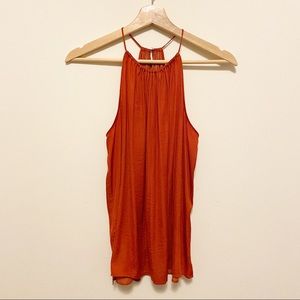 LOFT Petite Halter Cami Blouse Top